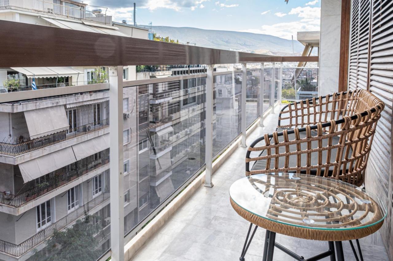 Appartamento Phaedrus Living Luxury Penthouse Ploutarchou Atene Esterno foto