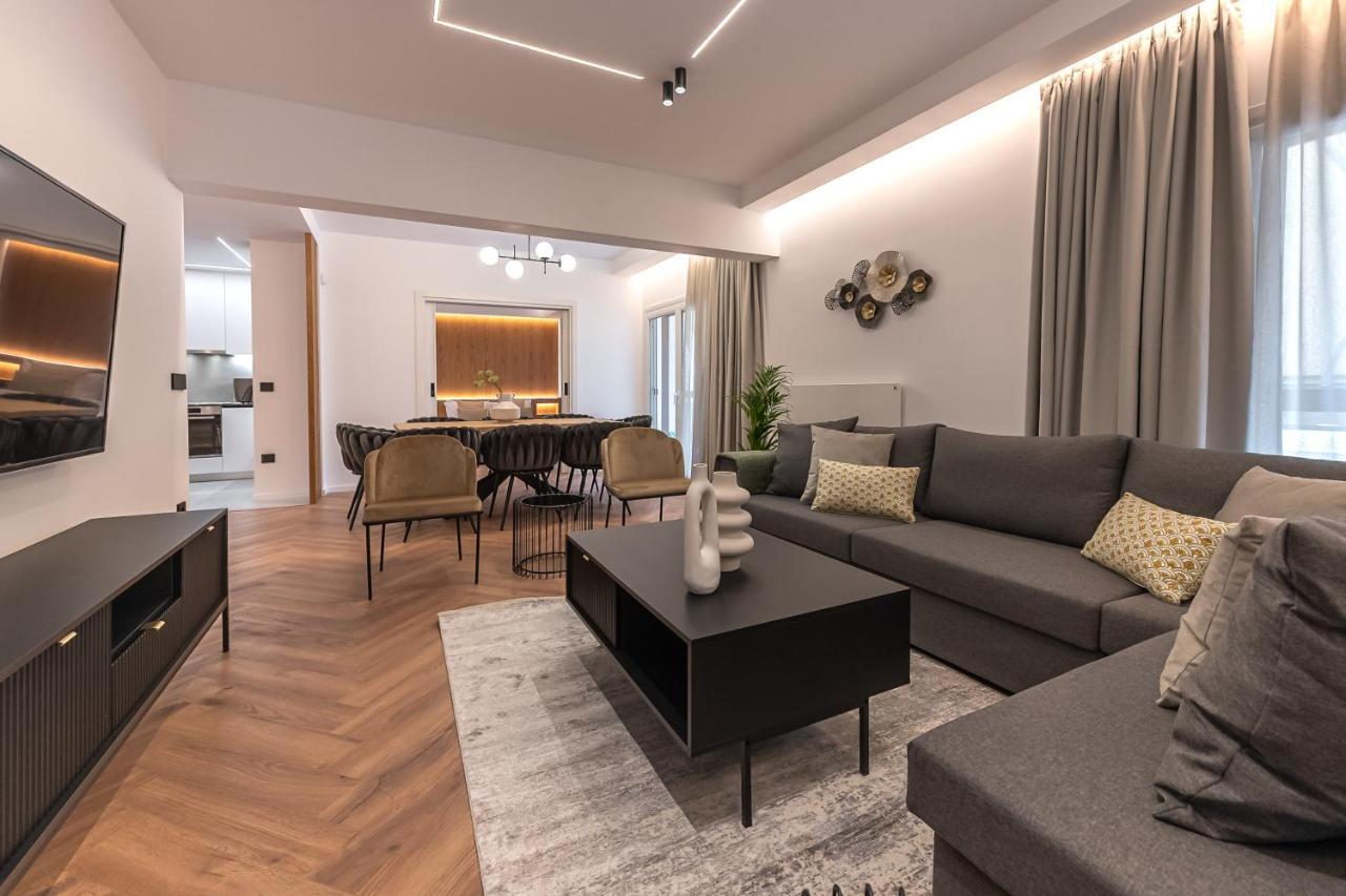 Appartamento Phaedrus Living Luxury Penthouse Ploutarchou Atene Esterno foto